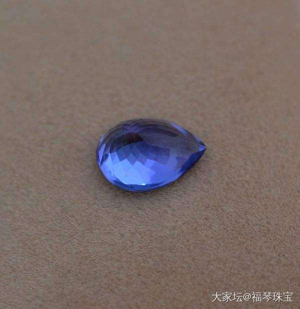 坦桑石 坦桑尼亚D矿区5A级别3.39克拉天然坦桑石戒面_坦桑石