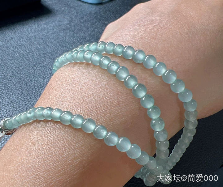 想配条珠链戴叶子_搭配翡翠