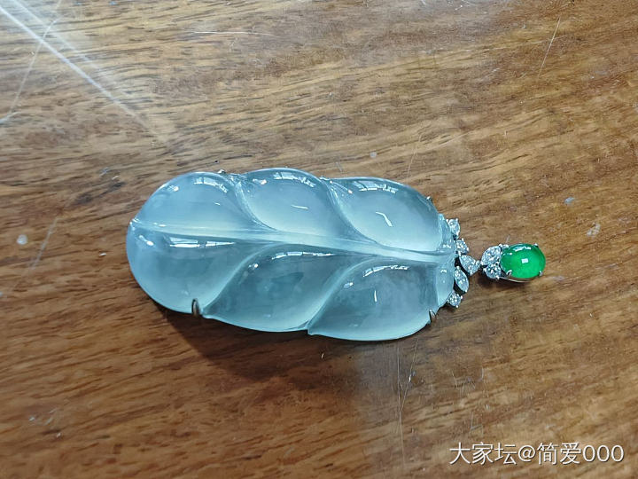 想配条珠链戴叶子_搭配翡翠