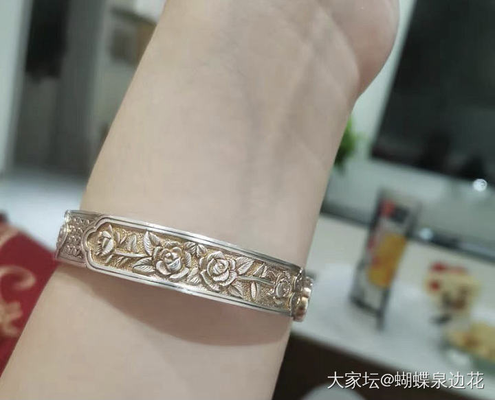 盯上这款了_手镯银