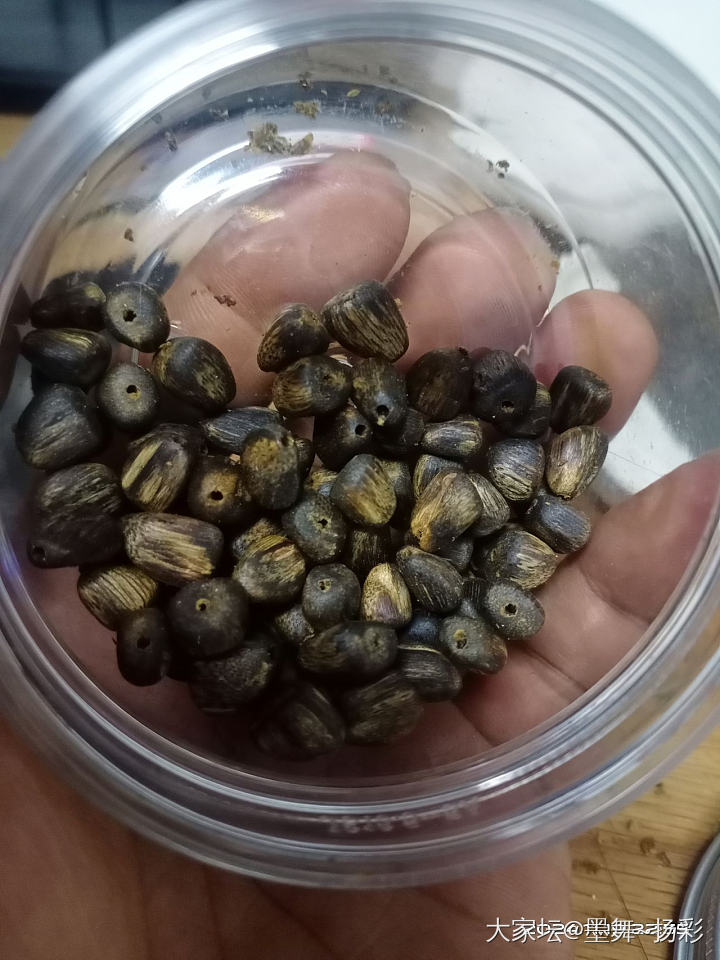 沉水棋楠沉香两圈2串_文玩