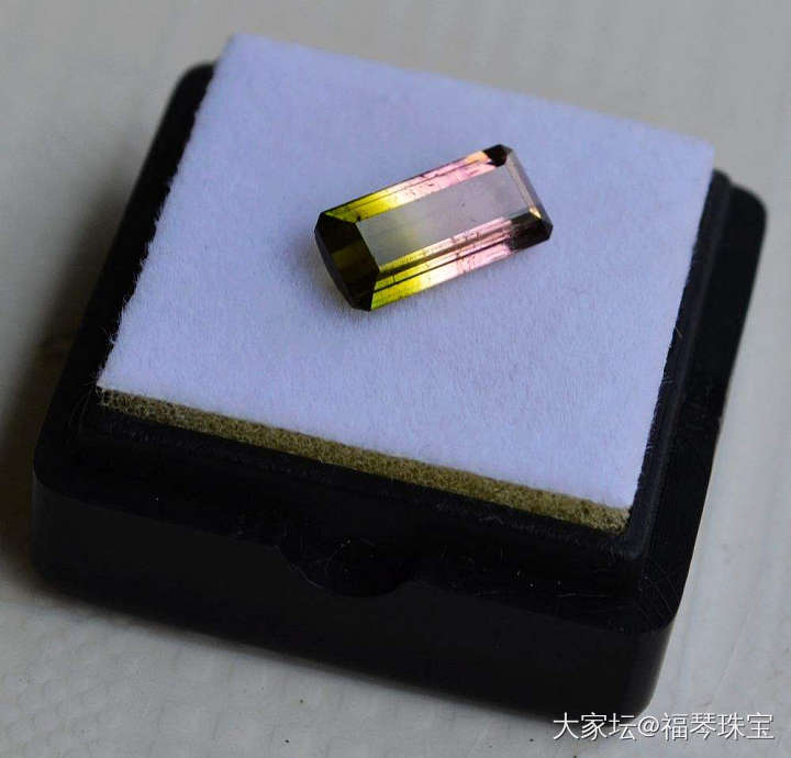 【现价再打6折特惠】尼日利亚天然红绿双色西瓜碧玺1.62克拉_彩色宝石