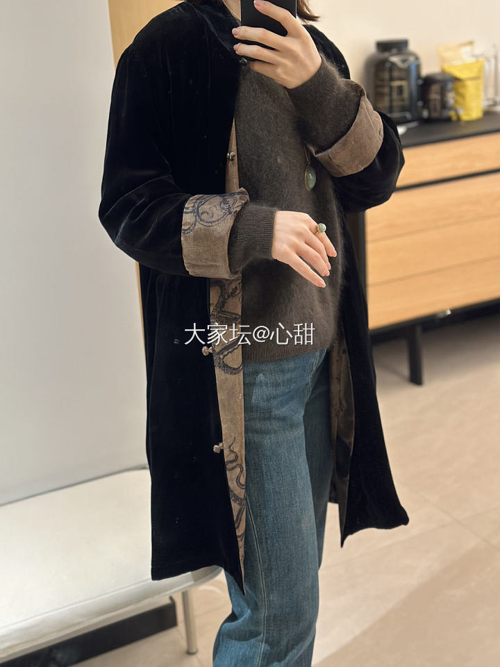 挑战珠宝首饰100天不重样 第28天_吊坠戒指和田玉