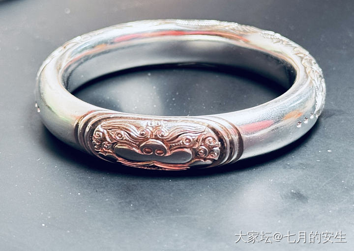 潘记 貔貅喜_手镯银