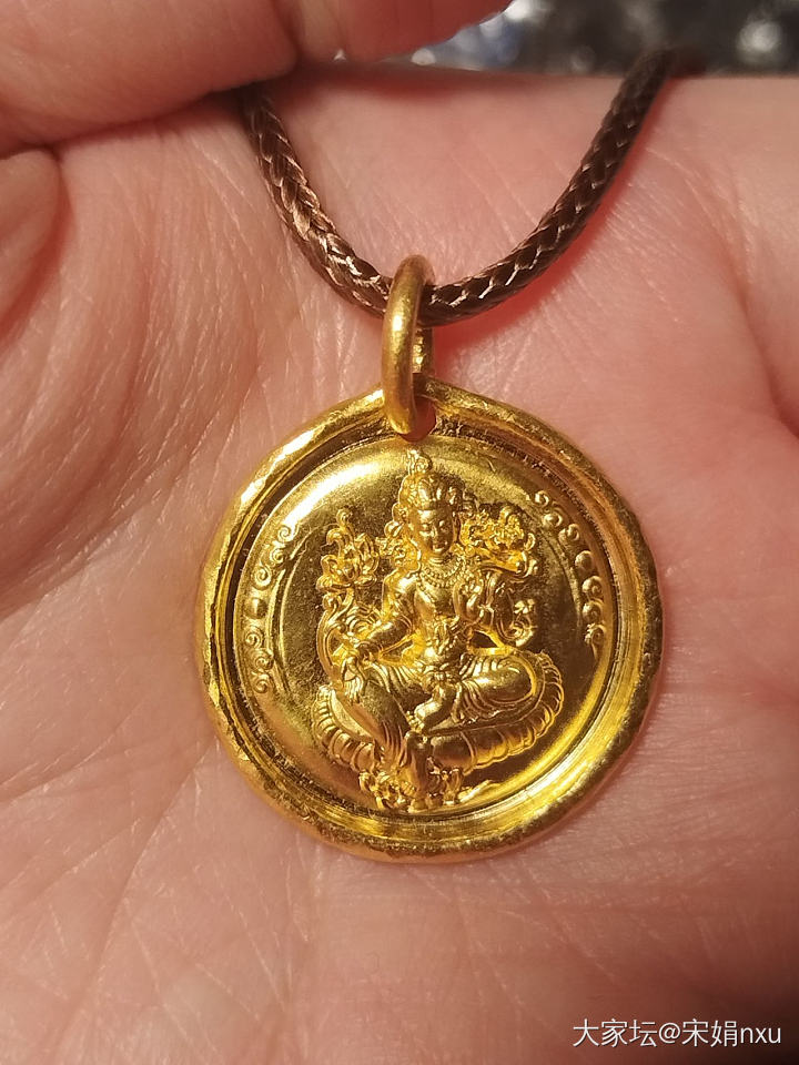 心心念念肆月家的绿度母终于到货了_商户金