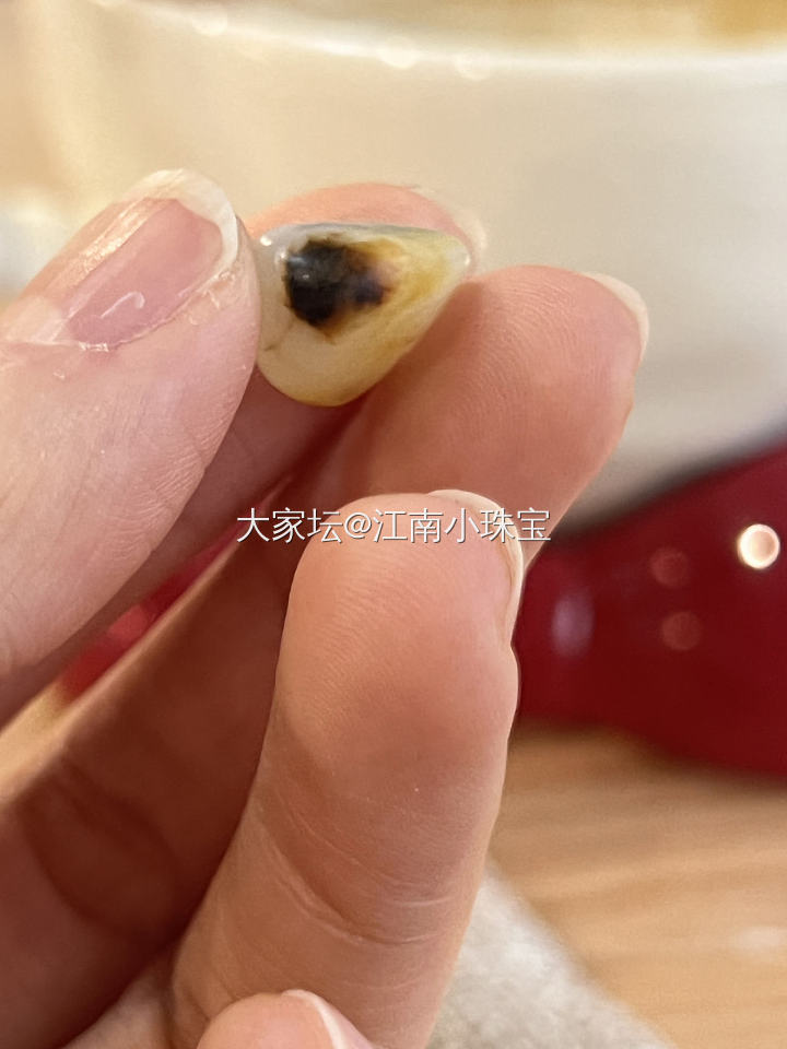 玉与咖啡杯和圣诞更配哦_翡翠和田玉
