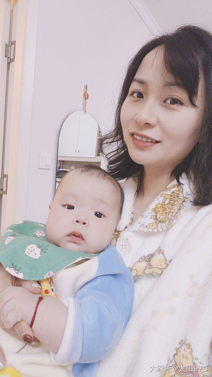只能论坛晒娃啦，哈哈哈_育教亲子