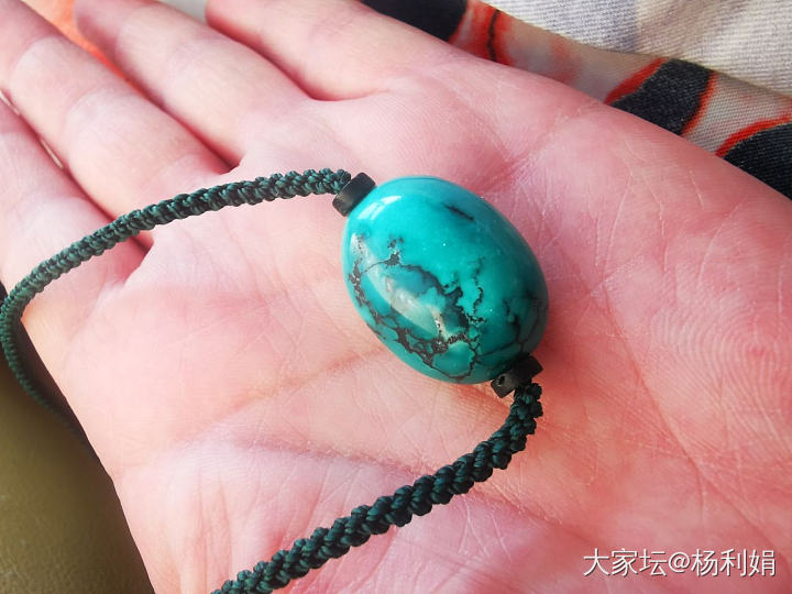 喜欢松石的色彩，以及盘玩后独属于自己的专属印记_珠串松石
