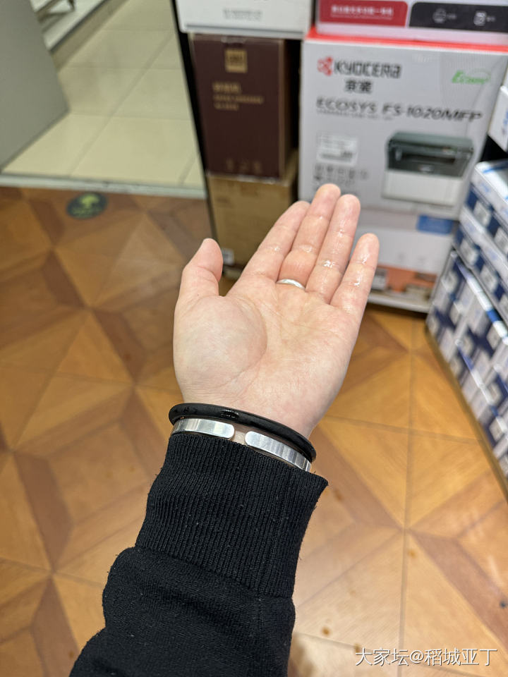 坛友们？你们感觉这个卡福好看吗？_银手镯