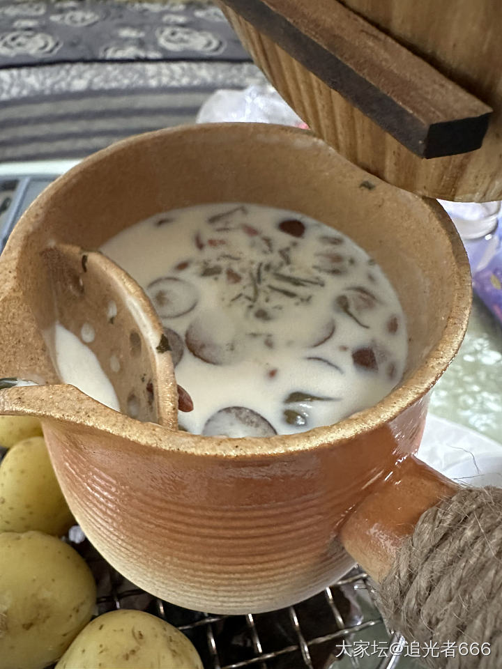 冬天到了，煮茶烤土豆果冻橙安排起来