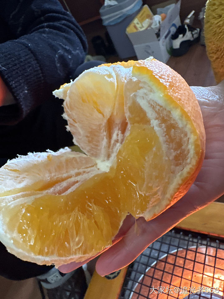 冬天到了，煮茶烤土豆果冻橙安排起来