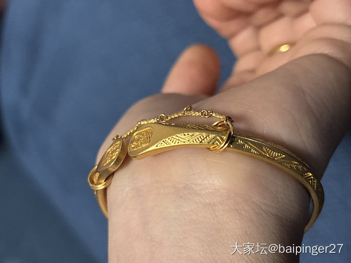 校长家的一件成团扎基拉姆镯 diy一条安全链 美滋滋_福利社金
