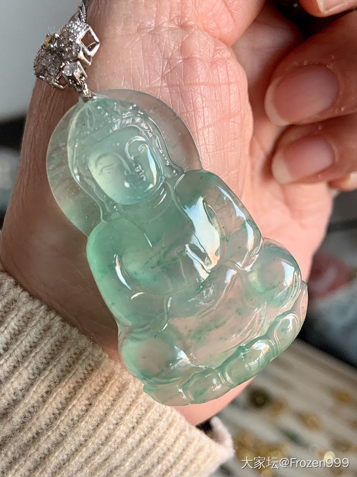 赚金币秀个大观音_翡翠