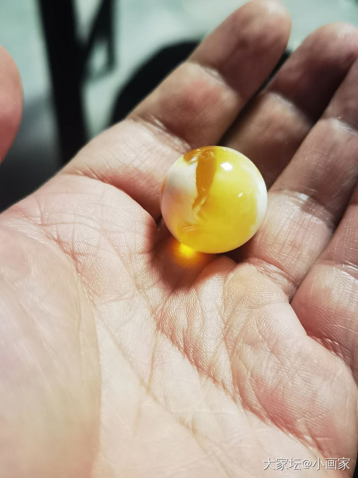第二颗蜜蜡，有点惊艳_琥珀蜜蜡