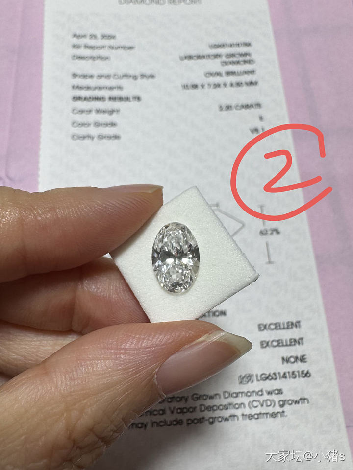 姐妹们，帮忙选个椭圆钻_钻石