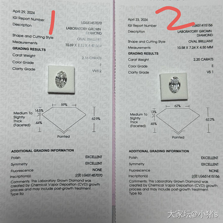 姐妹们，帮忙选个椭圆钻_钻石