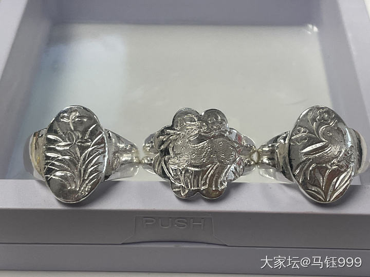 觉得师傅蛮灵的嘛！_手镯银