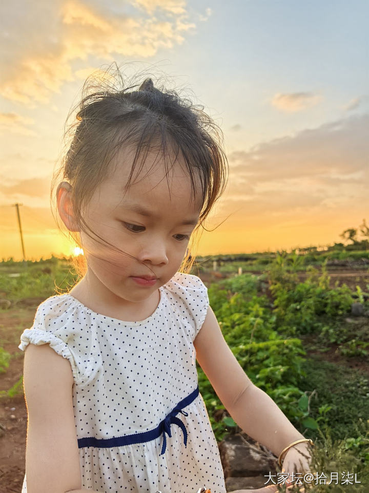 翻相册翻出一组夏天村照_育教亲子幼儿