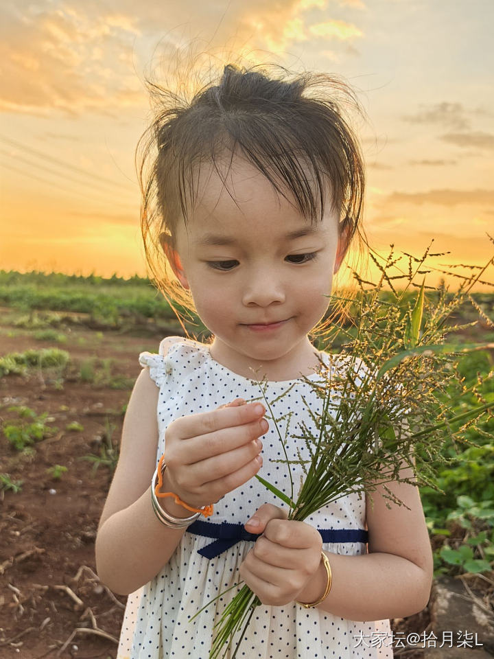 翻相册翻出一组夏天村照_育教亲子幼儿