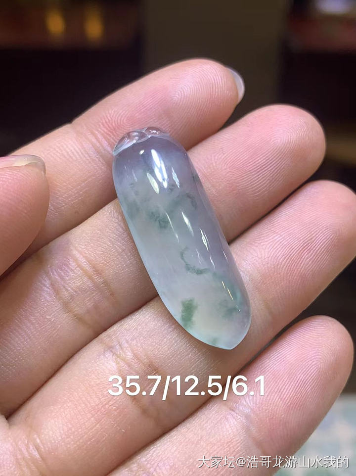 2024年最后一天，付完款，买了个冰飘花福瓜_翡翠