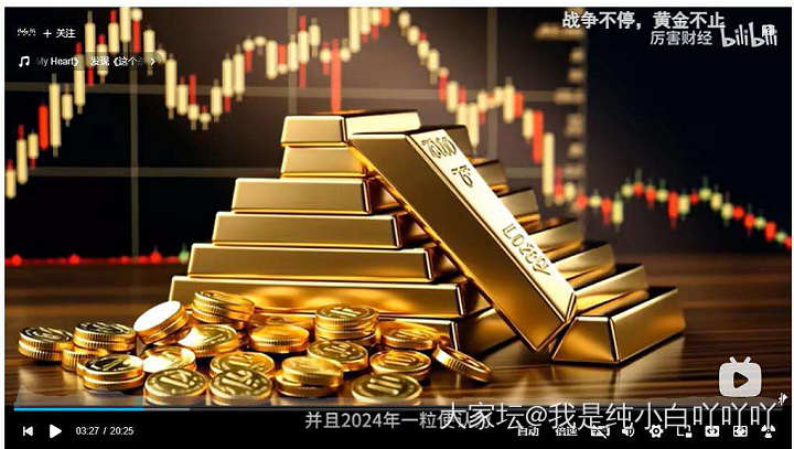昨晚睡前看了个财经博主关于黄金的去年总结和新年分析，今早摸鱼截图出来了_金