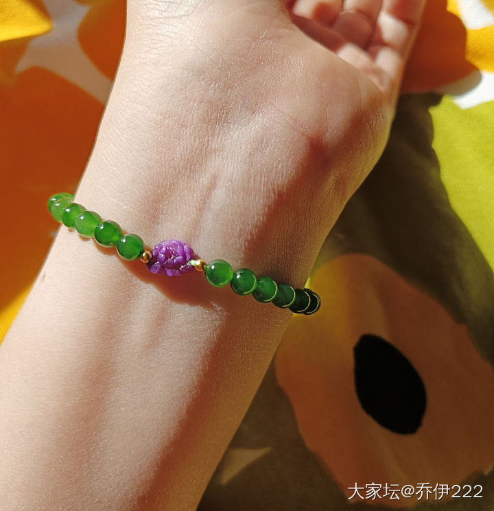 珠子小是不是不显色？_碧玉金玉石