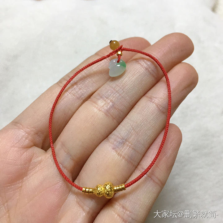 红绳ok!!_编绳金