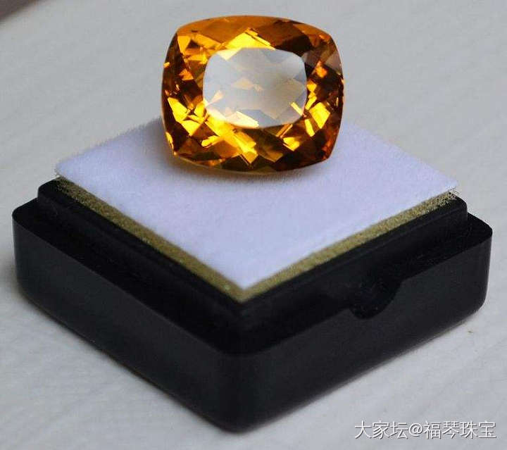 【现价再打8折特惠】13.07克拉纯天然巴西黄水晶 旺财石_黄水晶
