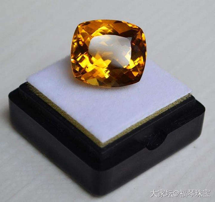 【现价再打8折特惠】13.07克拉纯天然巴西黄水晶 旺财石_黄水晶