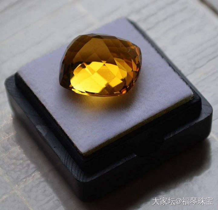 【现价再打8折特惠】13.07克拉纯天然巴西黄水晶 旺财石_黄水晶