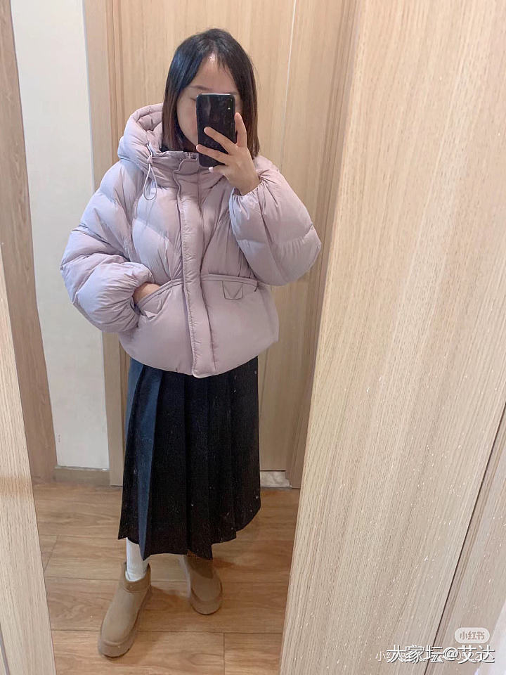 短款羽绒服_穿搭