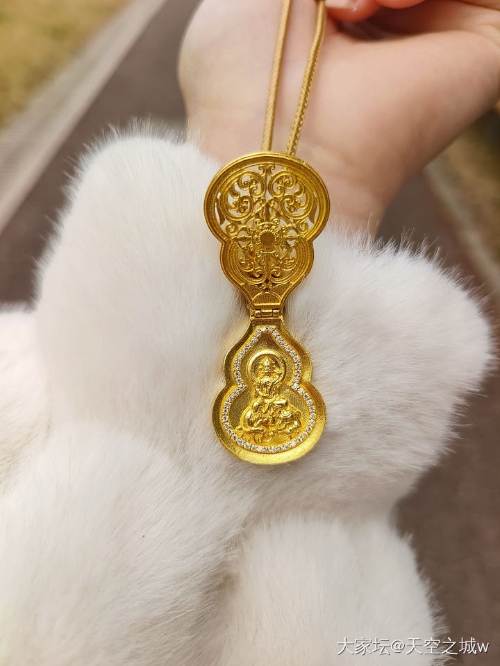 我的随身佛收到啦_金
