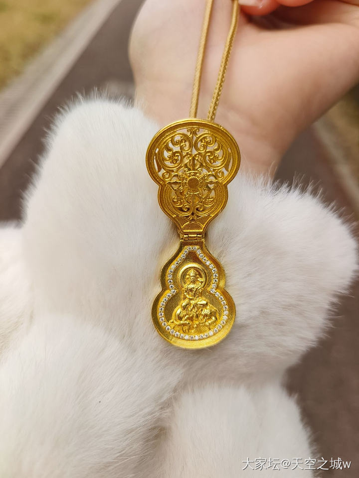 我的随身佛收到啦_金
