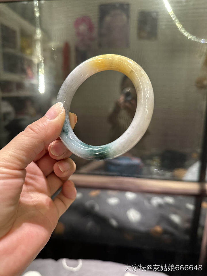 这个黄翡是不是烧的？_翡翠