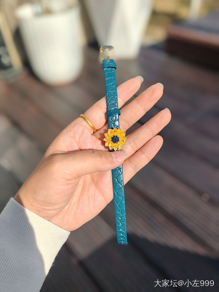 福来岛大丽花表盘到了_手饰金