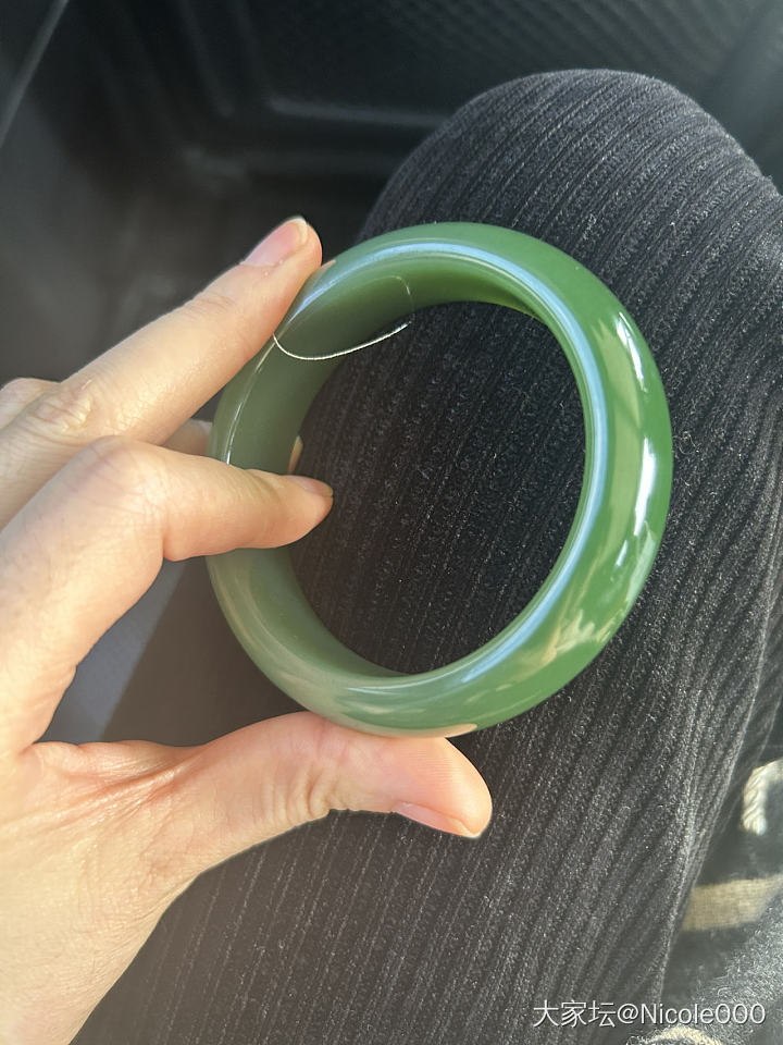 妈妈的新年礼物_手镯和田玉