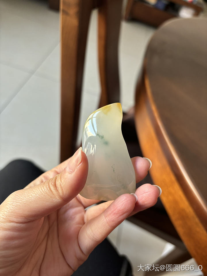 翡翠随形老坑胶块_翡翠