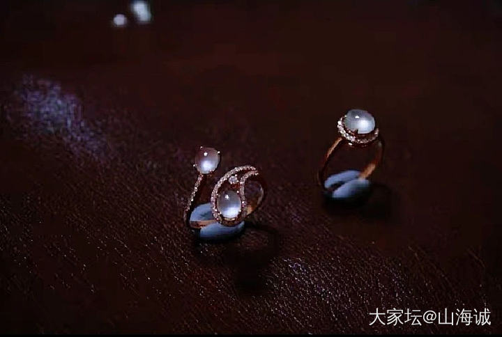 自己做的翡翠戒指 ..._戒指翡翠