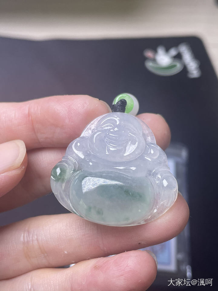 翡翠飘花佛公_翡翠