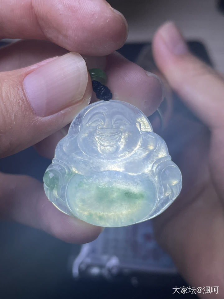 翡翠飘花佛公_翡翠