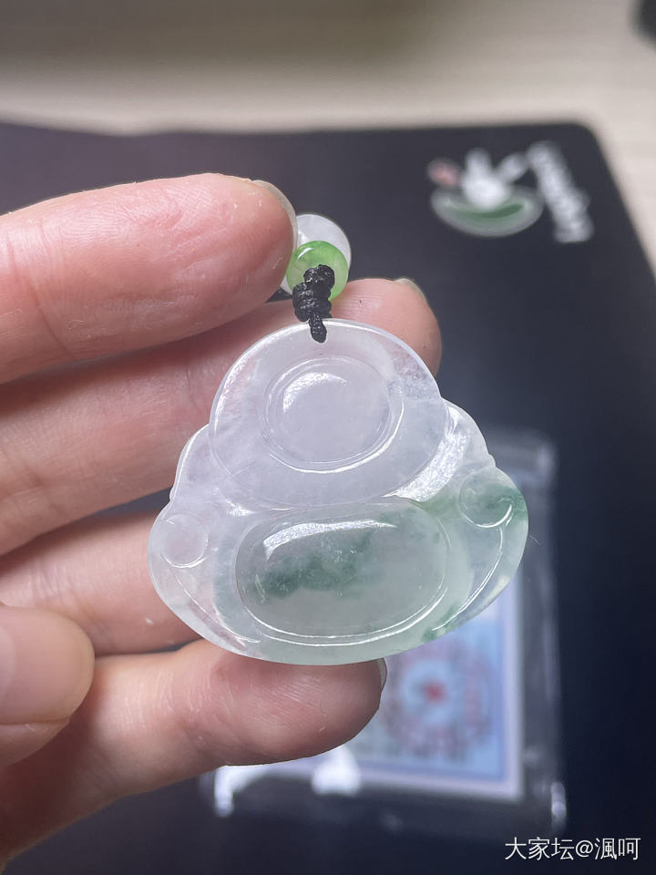 翡翠飘花佛公_翡翠