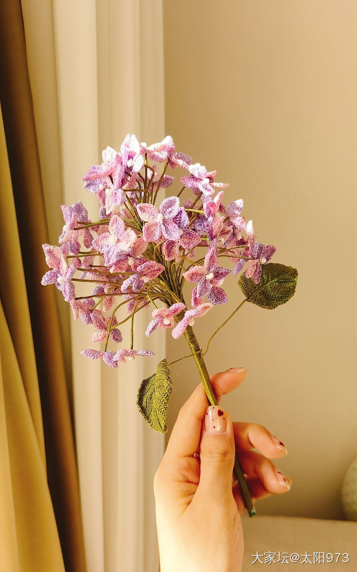 还是向微钩下手啦_手工diy