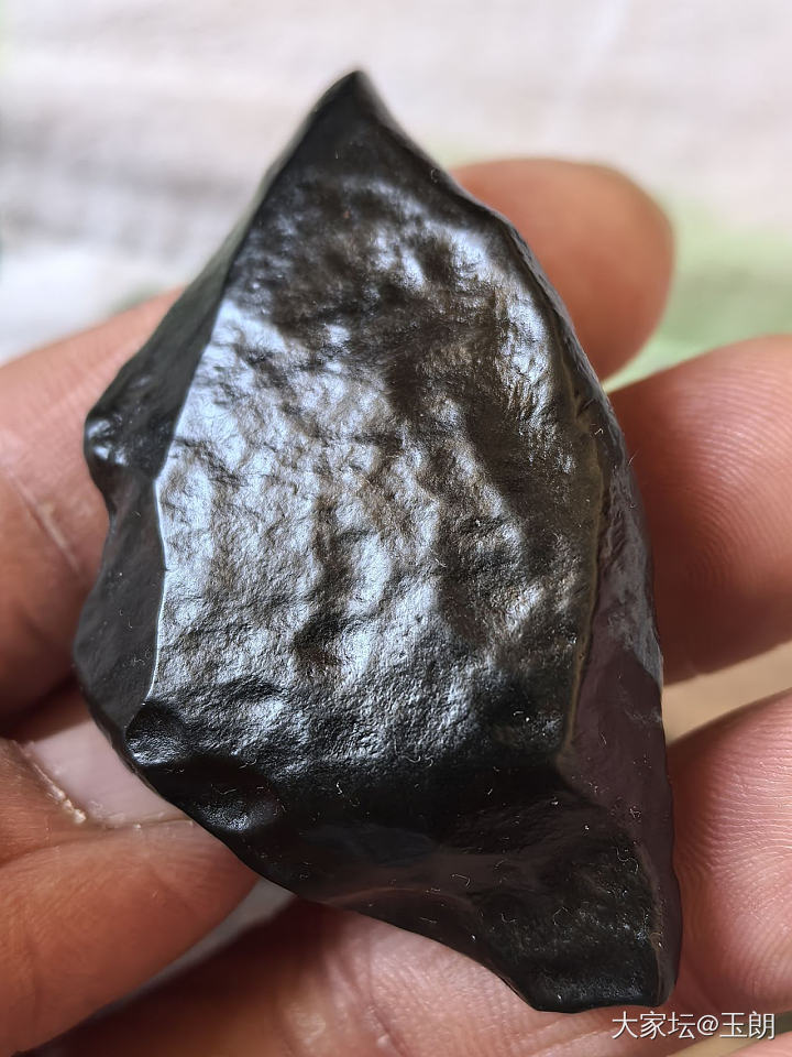 黑金刚_原石玉石和田玉
