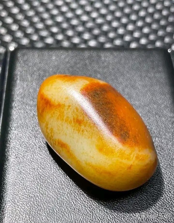 黄白种_原石和田玉