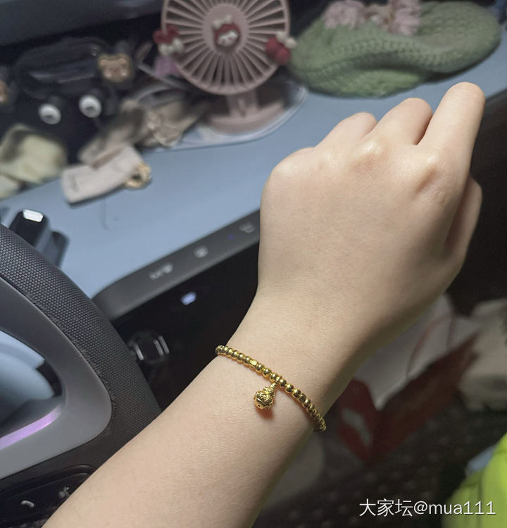 周大福手串+葫芦小滴溜_金