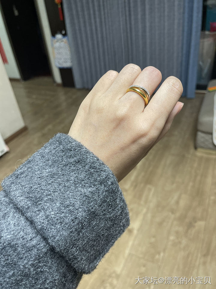 薅金珠打的戒指，100元工费_金