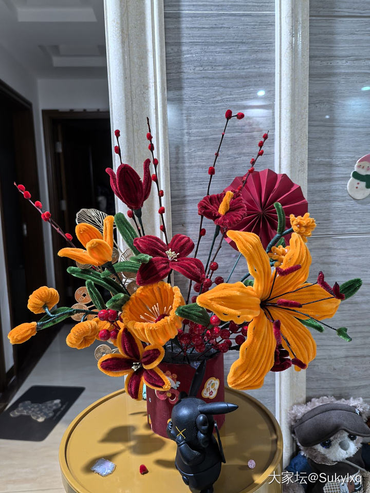 今天又做了一盆花_花