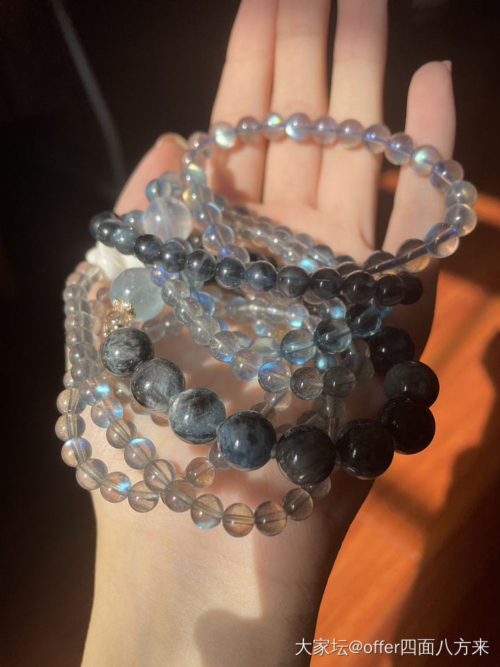【坛友们来聊水晶～】好像捧了一掬月光_水晶