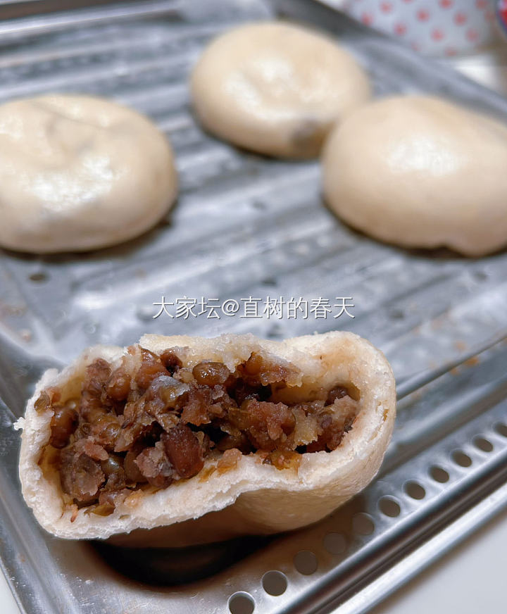 一个完美豆沙包_美食生活闲聊