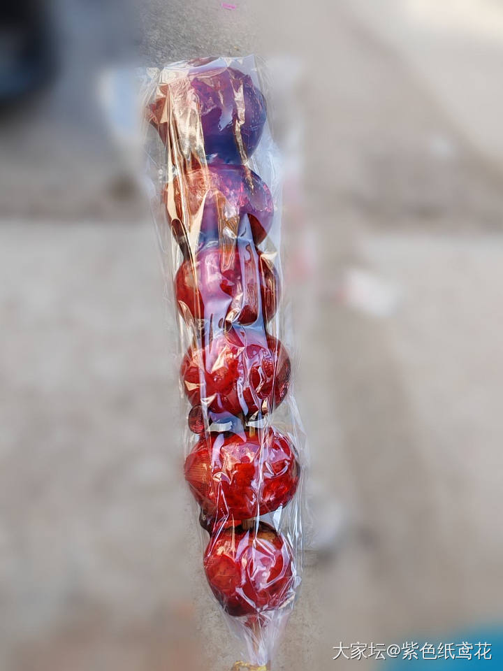 我要一个冰糖葫芦。_美食